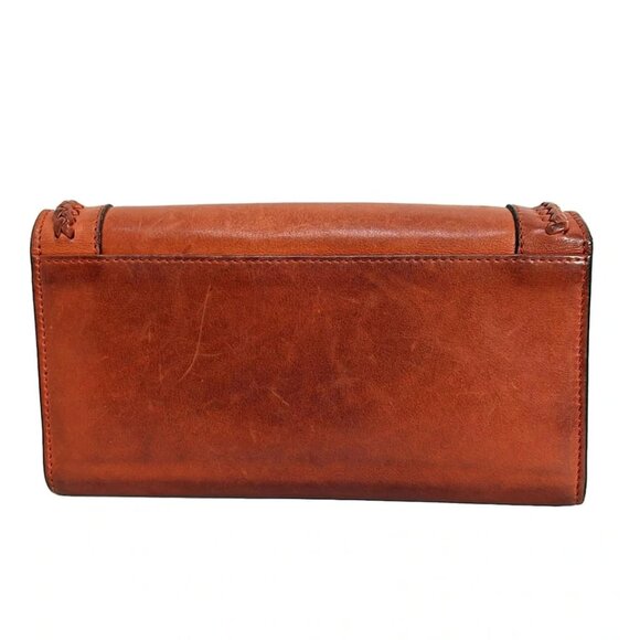 GUCCI - Orange Leather Long Wallet 109-082625 - Picture 2 of 5